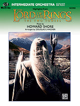 Lord of the Rings The Two Towers Orchestra Scores/Parts sheet music cover Thumbnail